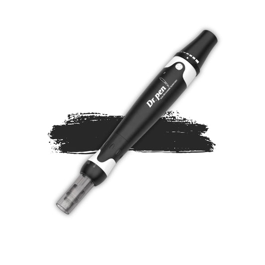 Black and white pen A7 with 'Dr. Pen' branding on a white background